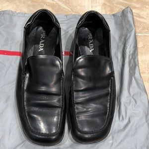 Authentic Prada Black Shoes.